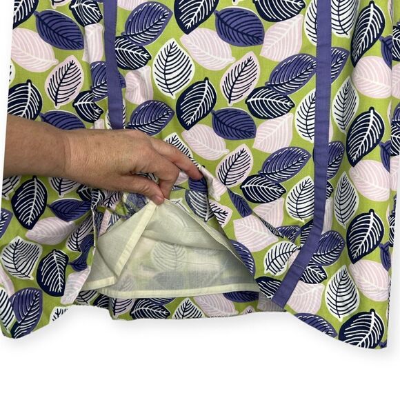 Boden Womens 8 Leaf Print A Line Skirt - Picture 6 of 10